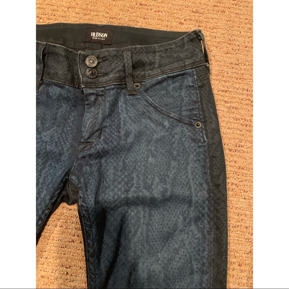 Snakeskin Two Tone Hudson Jeans